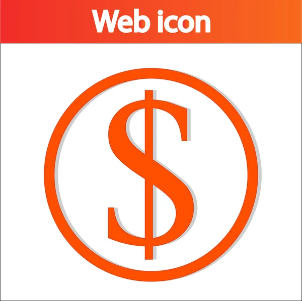 Icono del dinero — Vector de stock