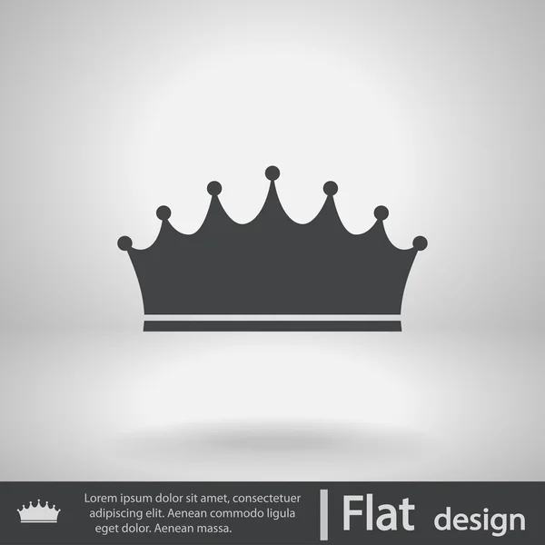 Crown icon — Stock Vector