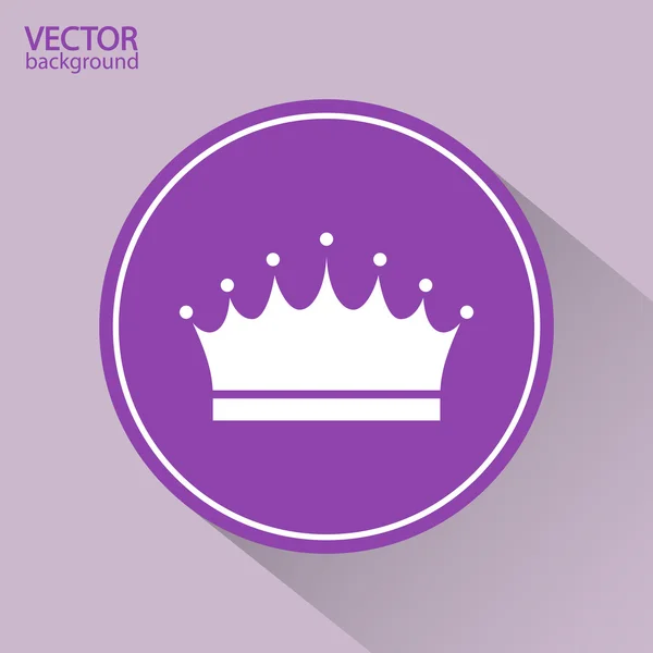 Icono de corona — Vector de stock