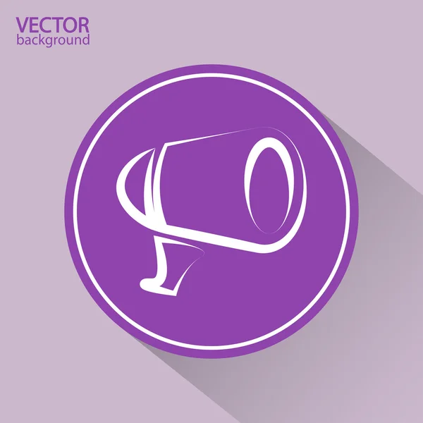 Icono de megáfono — Vector de stock