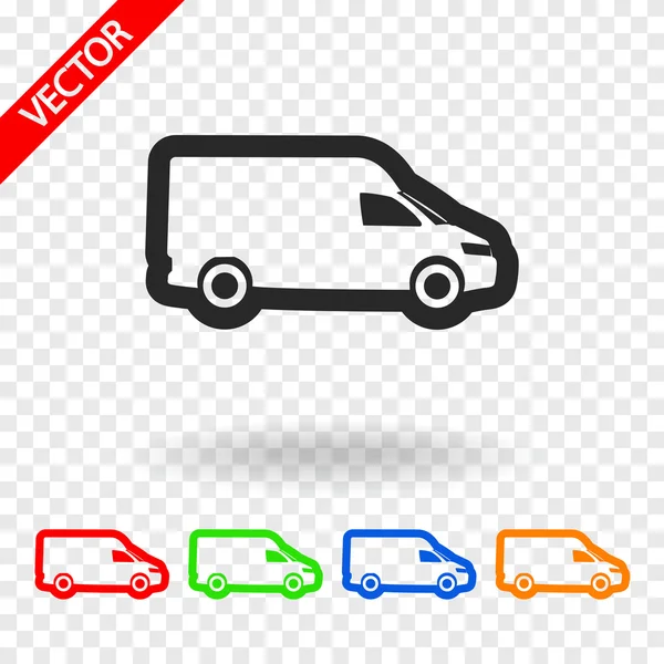 Vrachtwagen pictogram ontwerp — Stockvector