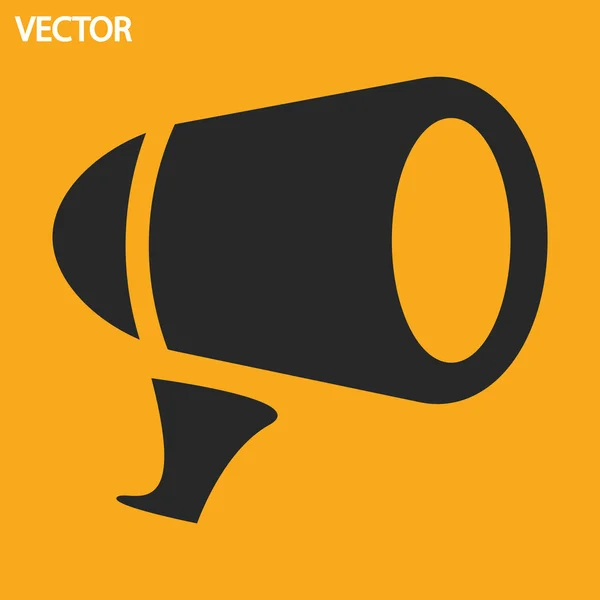 Ícone de Megafone — Vetor de Stock