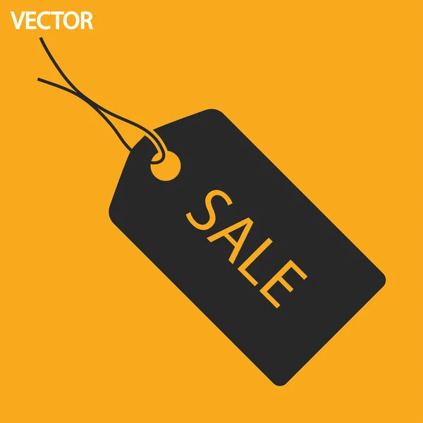 Försäljning tag ikon — Stock vektor