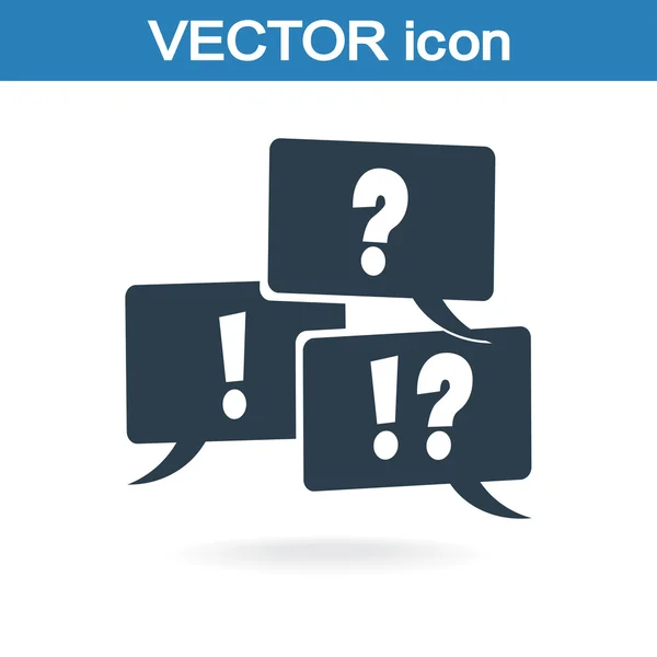 Signo de interrogación y exclamación — Vector de stock