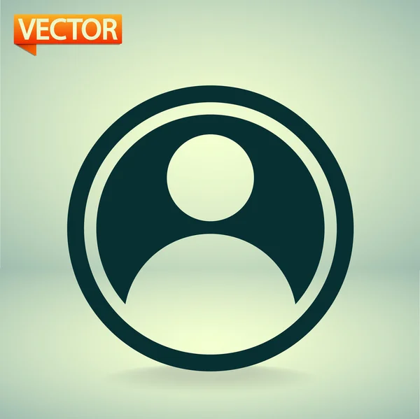 Business man icon — Stock Vector