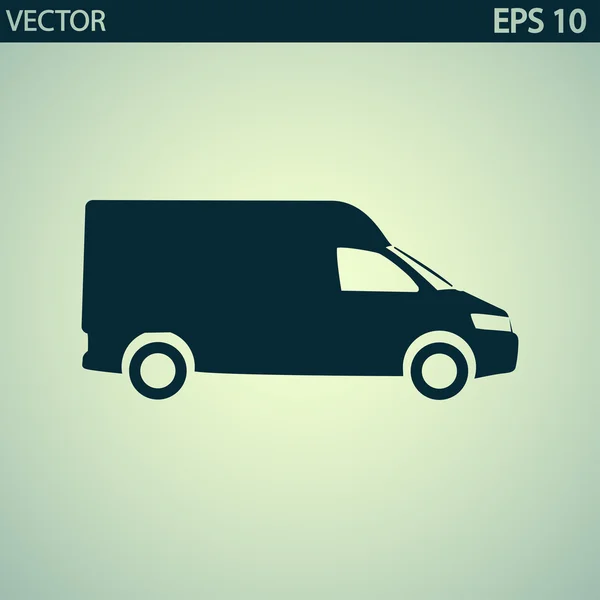 Vrachtwagen Icoon — Stockvector