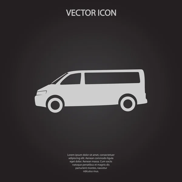 Icono de camión — Vector de stock