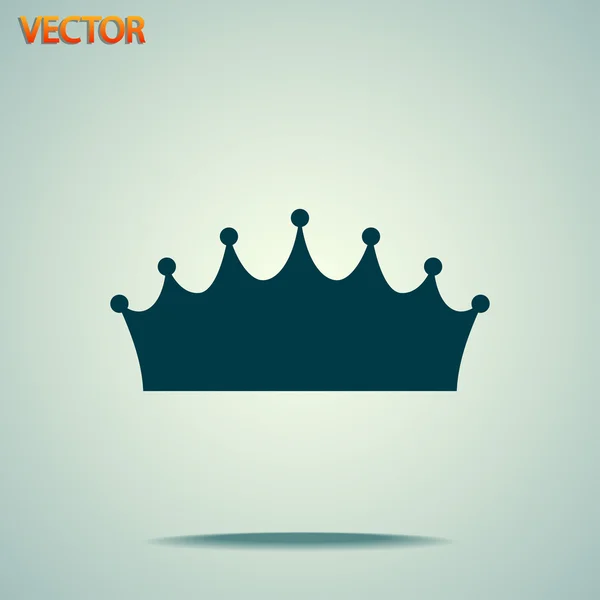 Icono de corona — Vector de stock