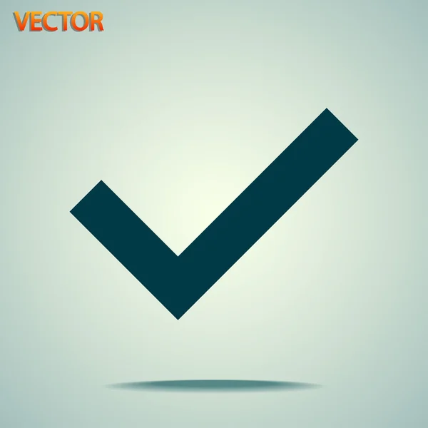 Potvrdit ikony — Stockový vektor