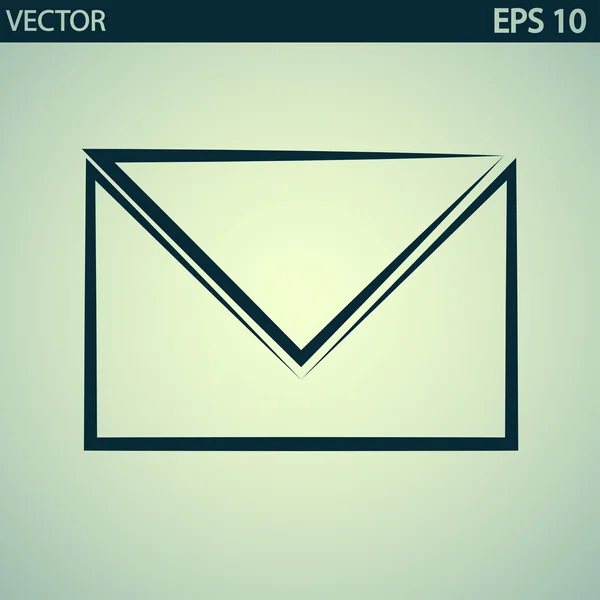 Pictogram envelop post — Stockvector