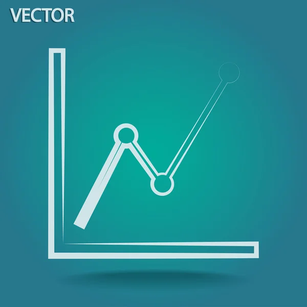 Ícone gráfico — Vetor de Stock