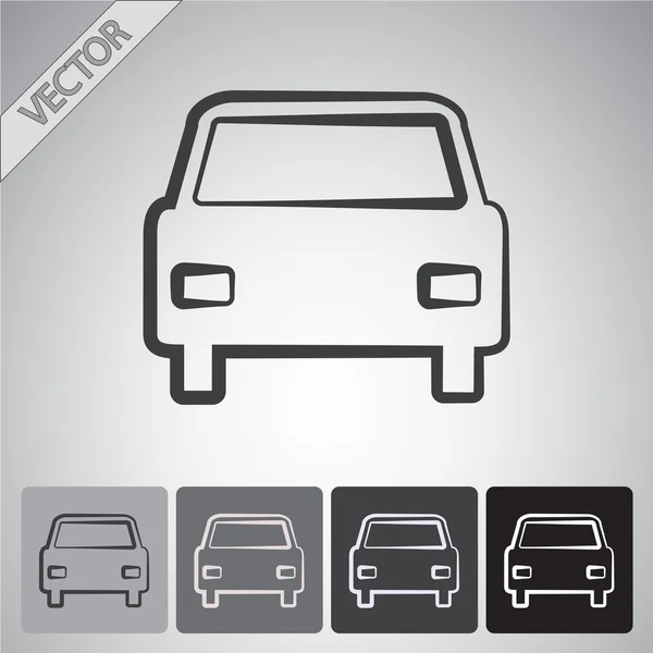 Auto pictogram ontwerp — Stockvector