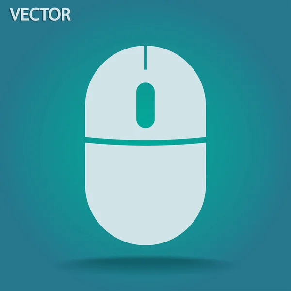 Icono del ratón ordenador — Archivo Imágenes Vectoriales