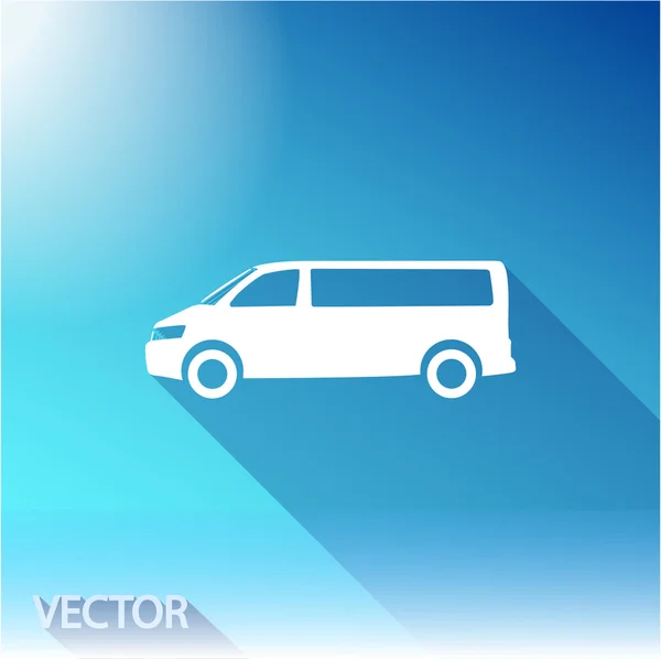 Icona del furgone — Vettoriale Stock