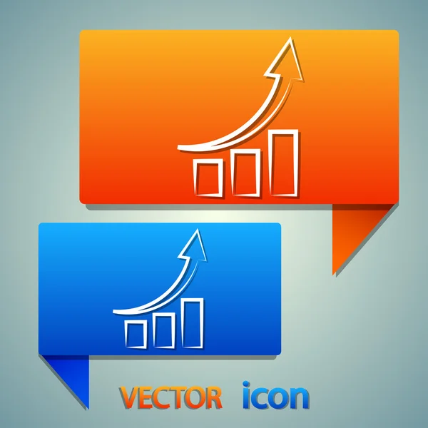 Infografik, Diagrammsymbol — Stockvektor