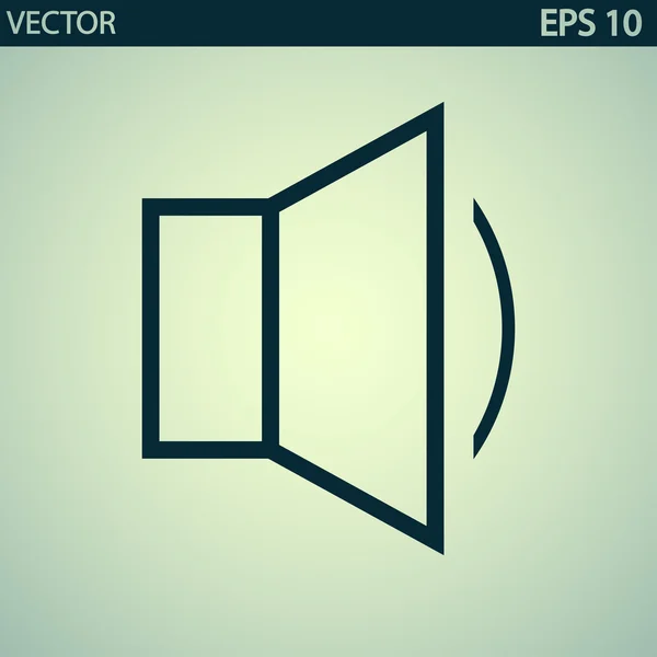 Speaker icon — Stock Vector
