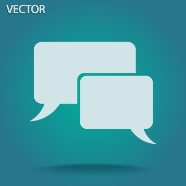 komik konuşma kabarcıklar simgesi