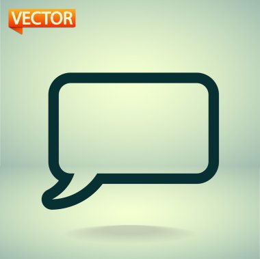 komik konuşma kabarcıklar simgesi