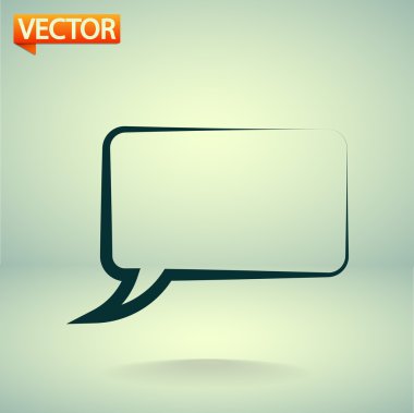 komik konuşma kabarcıklar simgesi