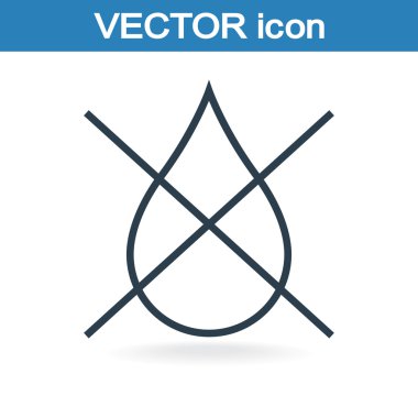 su damla yasak simgesi