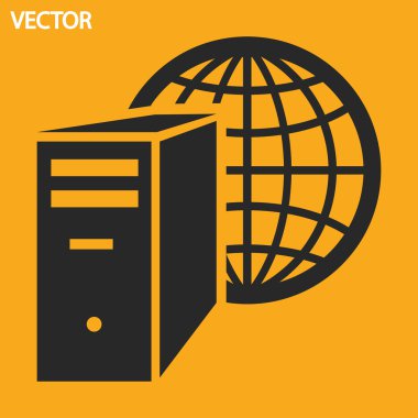 bilgisayar sunucusu simgesi