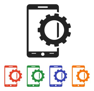 Mobil akıllı telefon simgesi