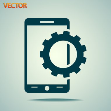 parametreleri ayarlama, mobil akıllı telefon simgesi