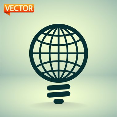 küresel ampul simgesi