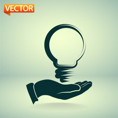 ampul fikir insan eli ile