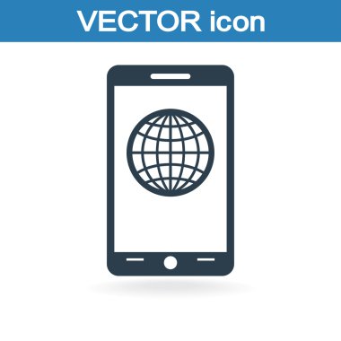 Mobil akıllı telefon simgesi