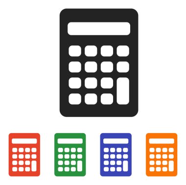 hesap makinesi simge seti