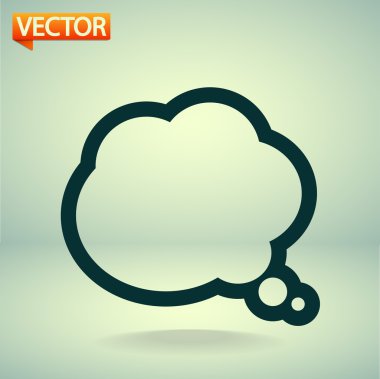 komik konuşma kabarcıklar simgesi