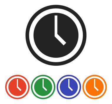 Saat simgesi tasarımı