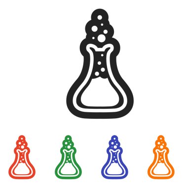 laboratuvar cam simgesi