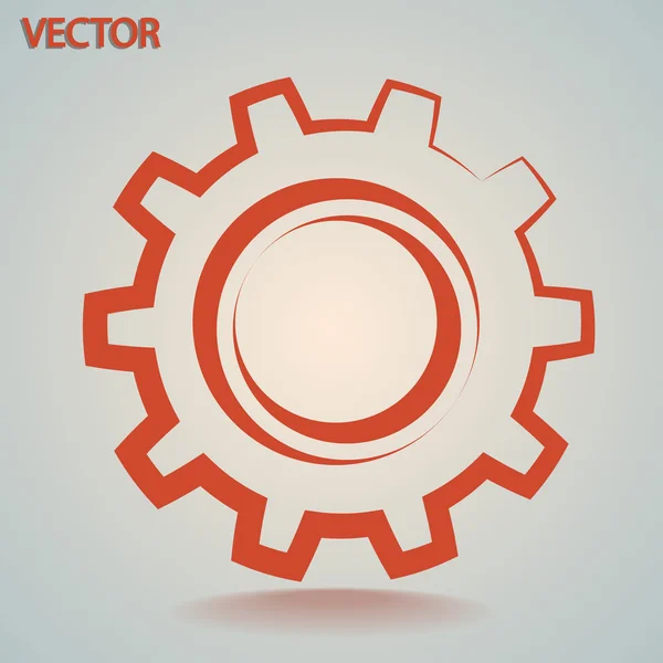 Ícone engrenagens —  Vetores de Stock