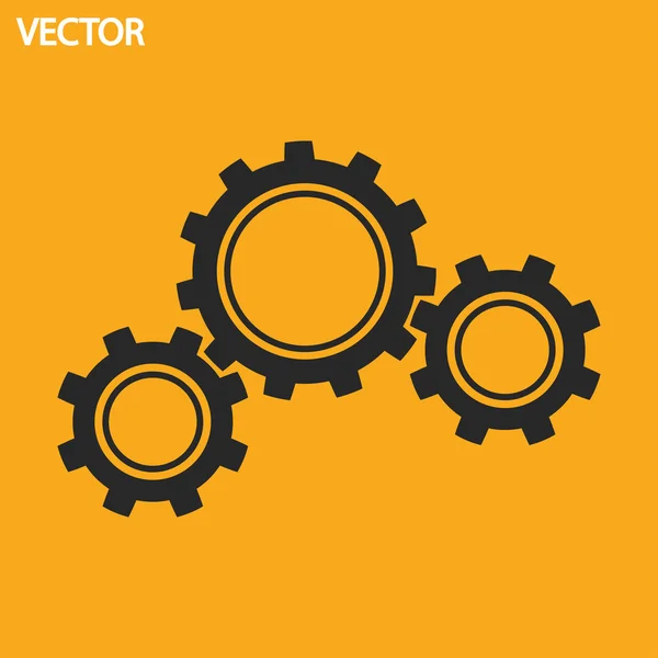 Gear icon — Stock Vector