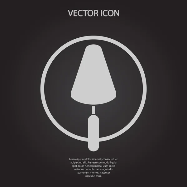 Trowel icon — Stock Vector