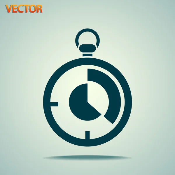 Значок секундомера — стоковый вектор