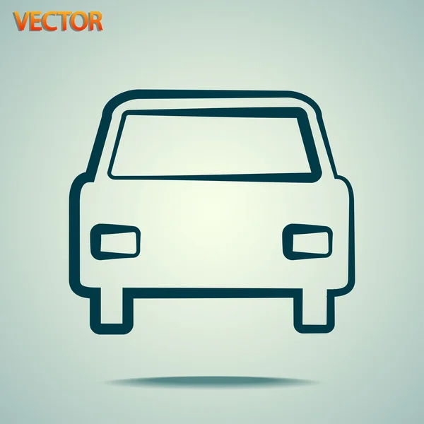 Ikona auta — Stockový vektor