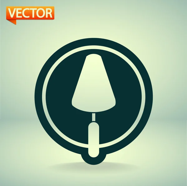 Murslev ikonen — Stock vektor