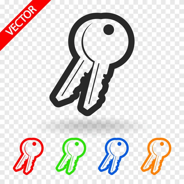 Key icon — Stock Vector