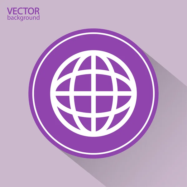 Ikona Globe — Stockový vektor