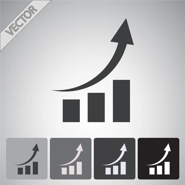 Infografik, Diagrammsymbol — Stockvektor