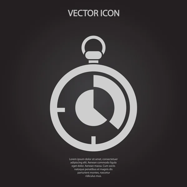 Icono de cronómetro — Vector de stock