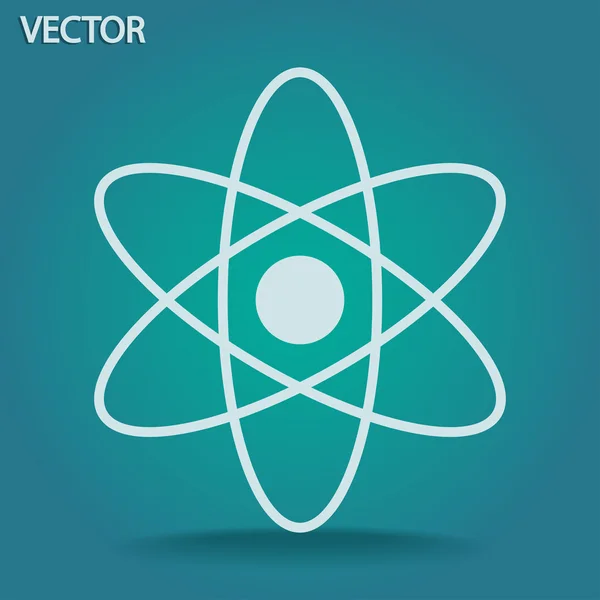 Icône modèle abstrait de science physique — Image vectorielle