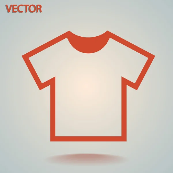 Tshirt pictogram — Stockvector