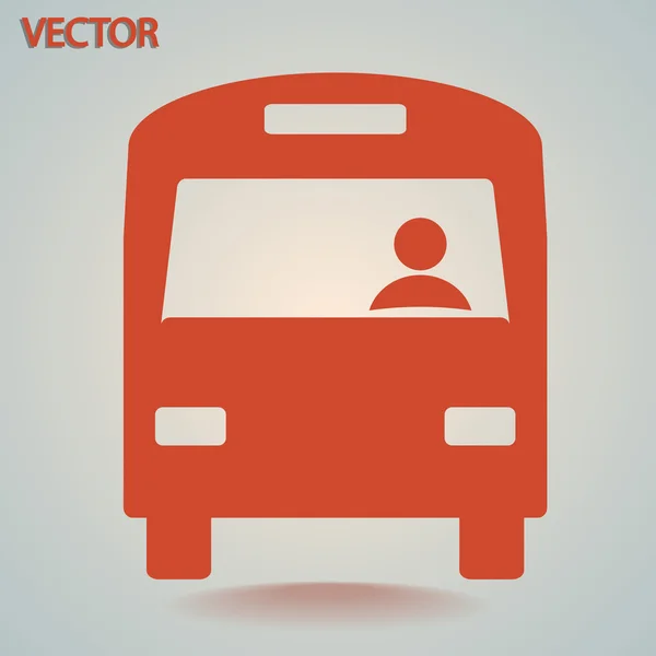 Icône de bus — Image vectorielle
