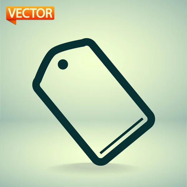 Icône tag — Image vectorielle