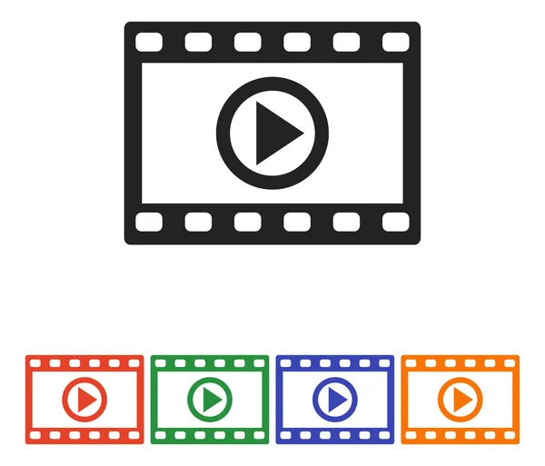 Video icon — Stock Vector