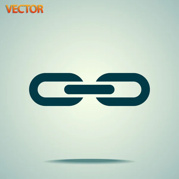 Icono de eslabón — Vector de stock